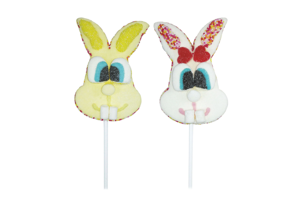 Marshmallow Easter Bunny Lolly