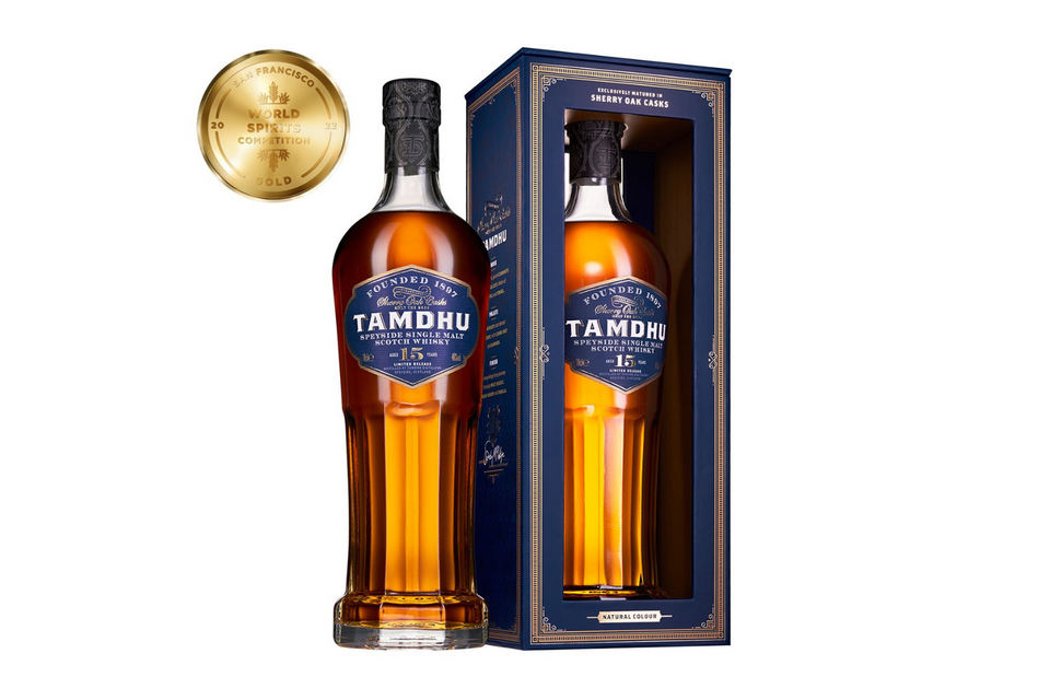 Tamdhu 15 Year Old Speyside 46% Single Malt Scotch Whisky 70cl - FREE Tamdhu Glass xx