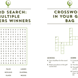 The Golf Puzzle Book