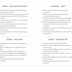 Think You Know It All? Formula One