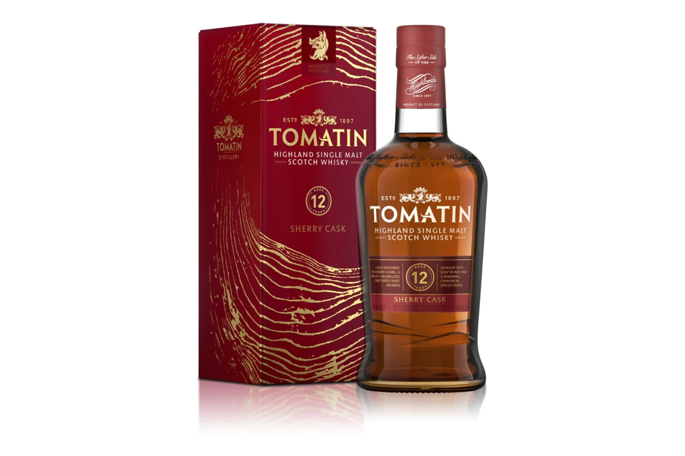 Tomatin 12 Year Old Sherry Cask 40% Single Malt Scotch Whisky 70cl xx