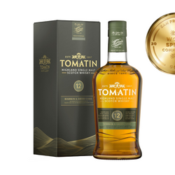 Tomatin 12 Year Old 43% Single Malt Scotch Whisky 70cl - £10 OFF