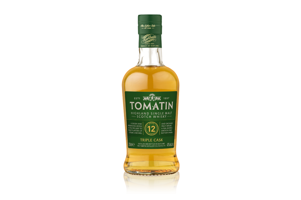 Tomatin 12 Year Old Triple Cask 43% Single Malt Scotch Whisky 20cl xx