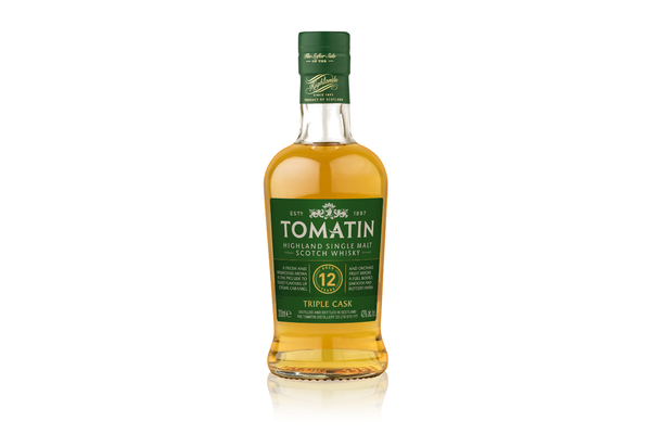 Tomatin 12 Year Old Triple Cask 43% Single Malt Scotch Whisky 20cl