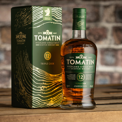 Tomatin 12 Year Old Triple Cask 43% Single Malt Scotch Whisky 20cl
