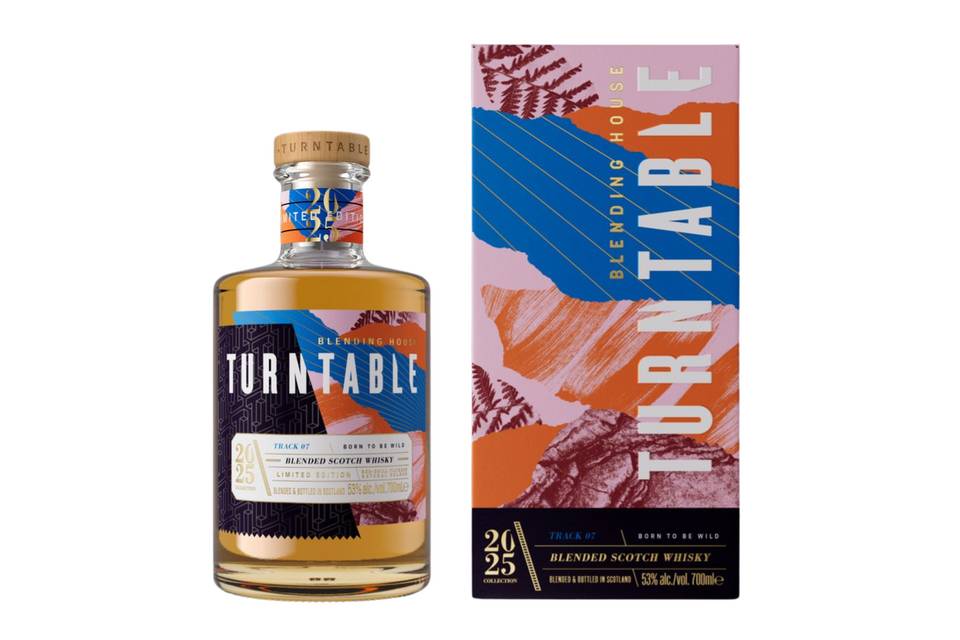 Turntable - Born To Be Wild 53% Blended Scotch Whisky 70cl xx