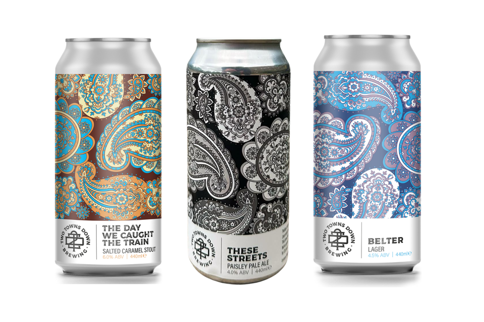 Two Towns Down Craft Beers xx