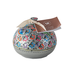 Small Luxury Bonbonnier with Dark Chocolate Coated Ginger Pieces