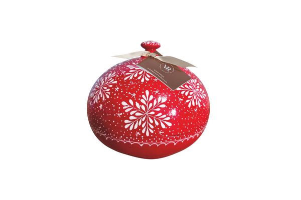 Large Luxury Bonbonnier with Rose & Lemon Turkish Delight