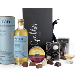 Whisky, Chocolates & Cake Gift Hamper - WCCGH10/WCCGHBR