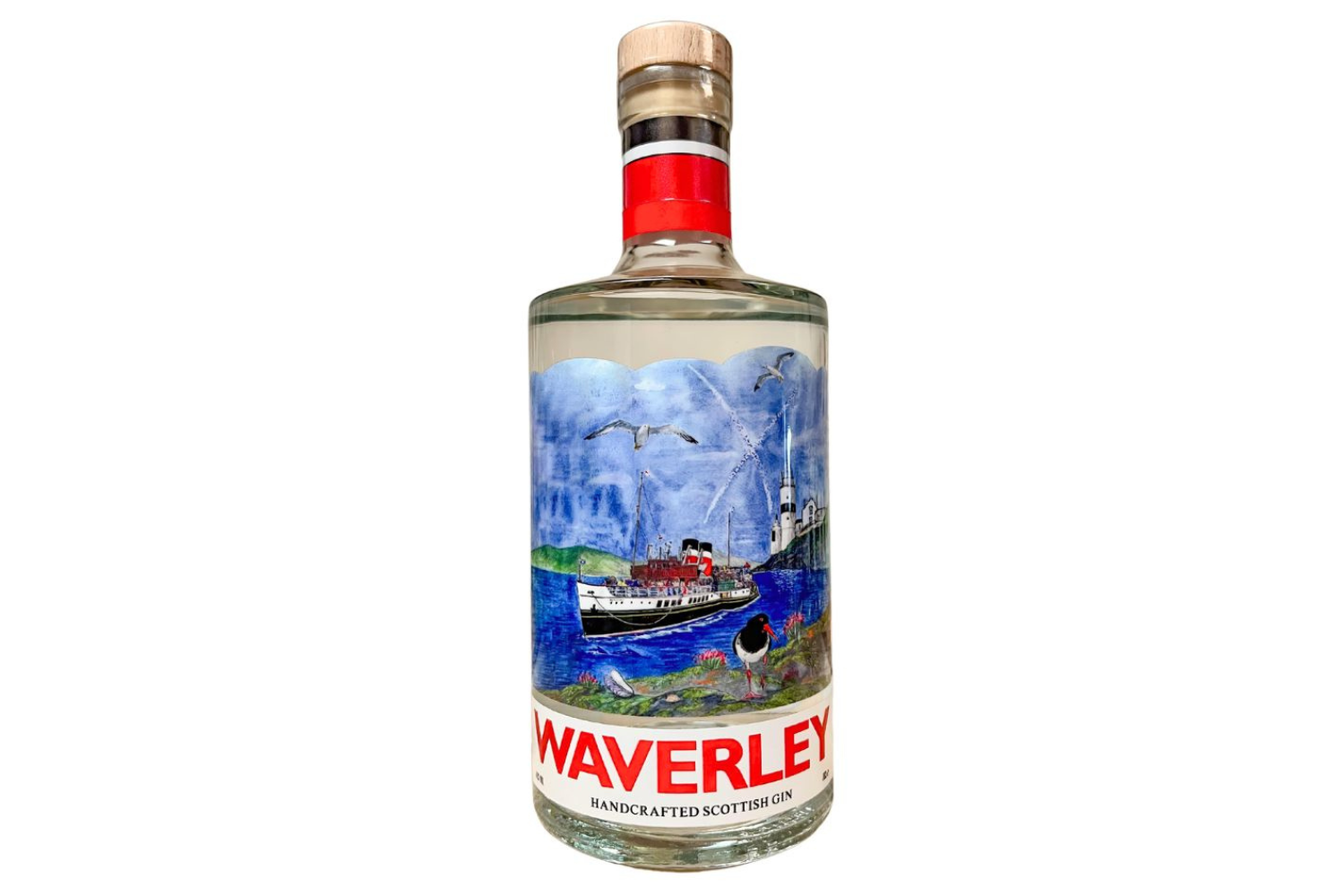 Waverley Gin from Isle of Cumbrae Distillers 70cl Scottish Island Gin