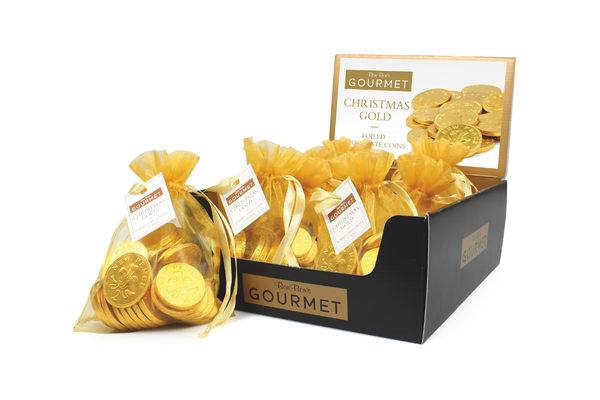 Bag of Christmas Gold Coins