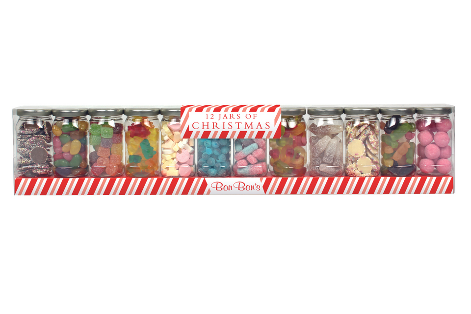 12 Jars of Christmas Sweets xx