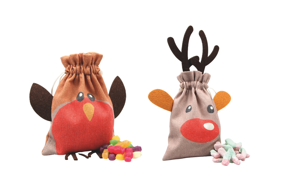 Christmas Character Drawstring Bags xx