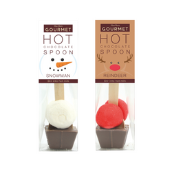 Christmas Character Hot Chocolate Spoons