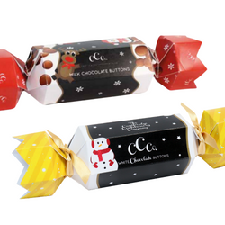 Chocolate Button Christmas Crackers