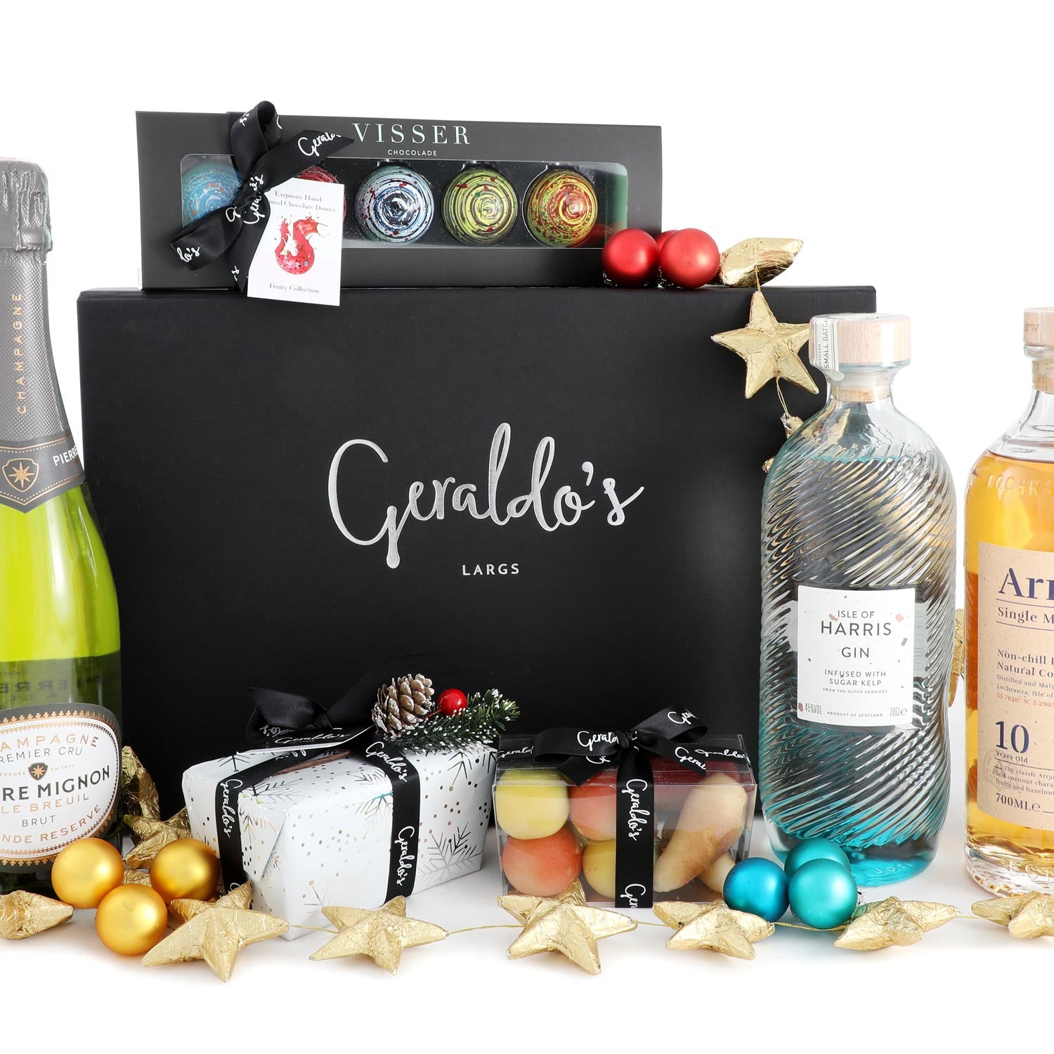 Fizz Hamper Christmas Spirits and Fizz Hamper | Luxury Gift Hamper – Geraldo's of Largs