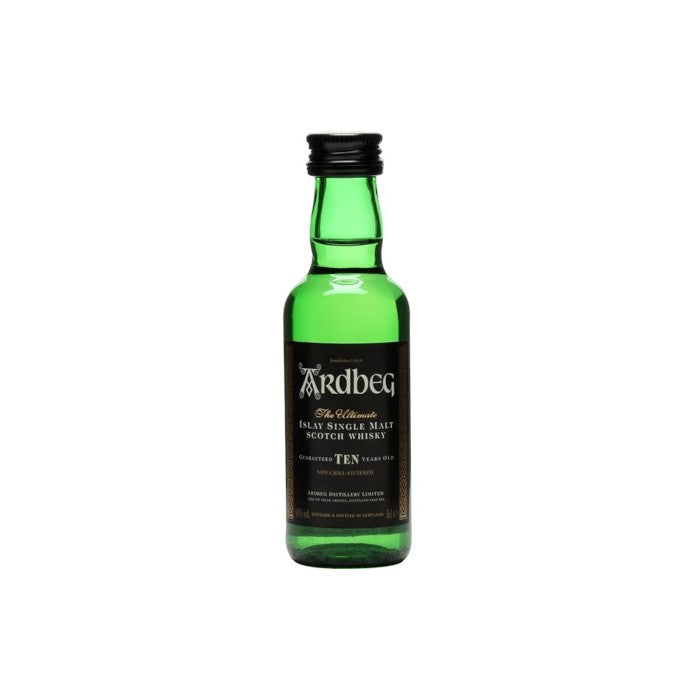 Ardbeg 10 Year Old 46% Single Malt Scotch Whisky 5cl xx