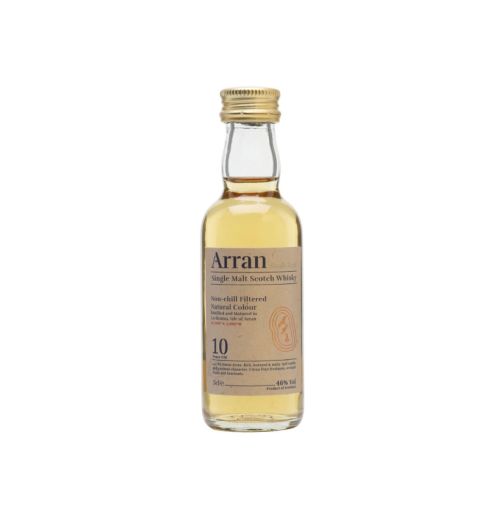 Arran 10 Year Old 46% Single Malt Scotch Whisky 5cl xx