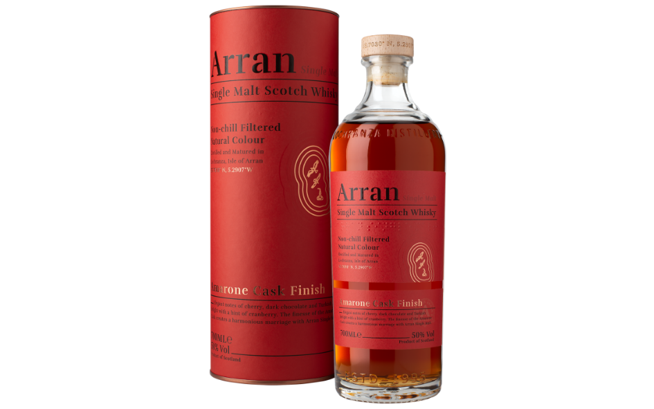 Arran Amarone Cask 50% Single Malt Scotch Whisky 70cl - BACK IN STOCK! xx