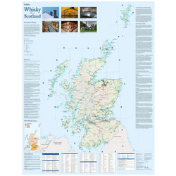Collins Whisky Map of Scotland