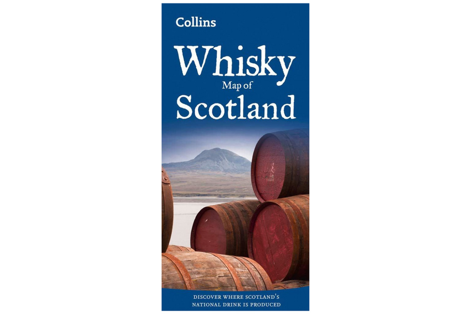 Collins Whisky Map of Scotland xx