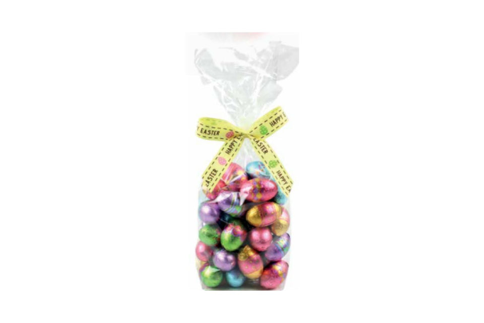 Happy Easter Foiled Eggs Bag xx