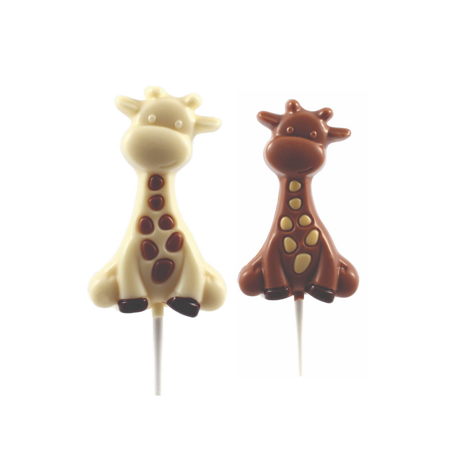 Chocolate Gerry Giraffe Lollies xx