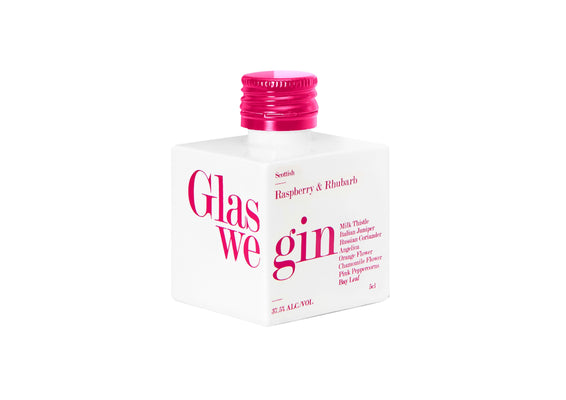 Glaswegin Raspberry & Rhubarb Gin 5cl