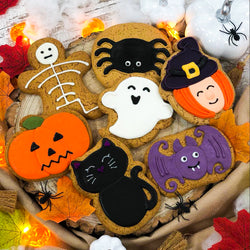 Skull & Spider Biscuits
