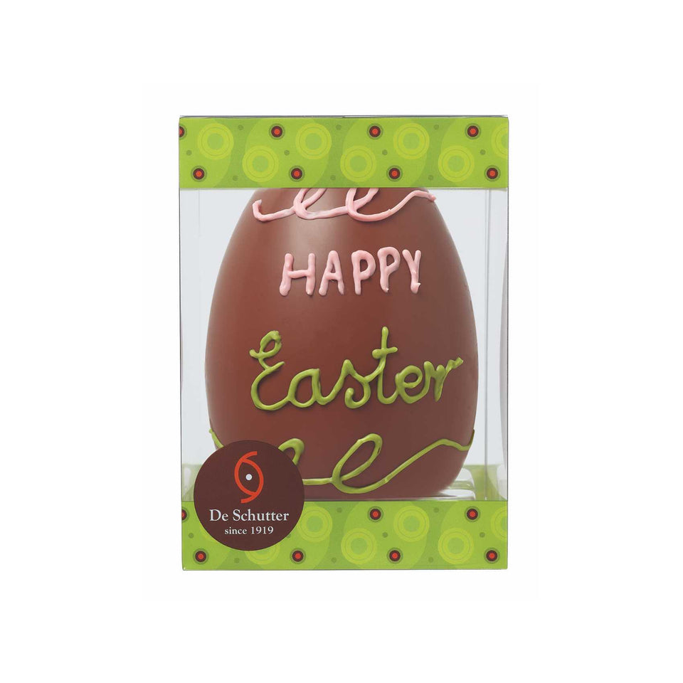 'Happy Easter' Milk Chocolate Egg xx