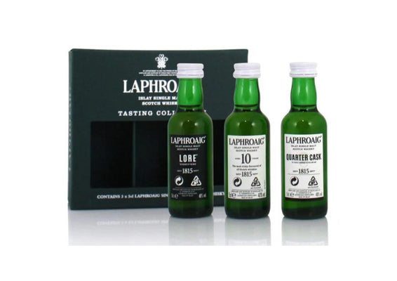 Laphroaig Tasting Selection Gift Pack - Single Malt Scotch Whiskies (3x5cl)