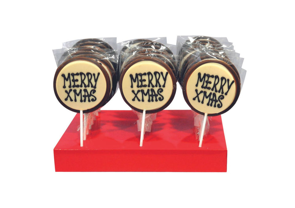 Merry Xmas Chocolate Lolly xx