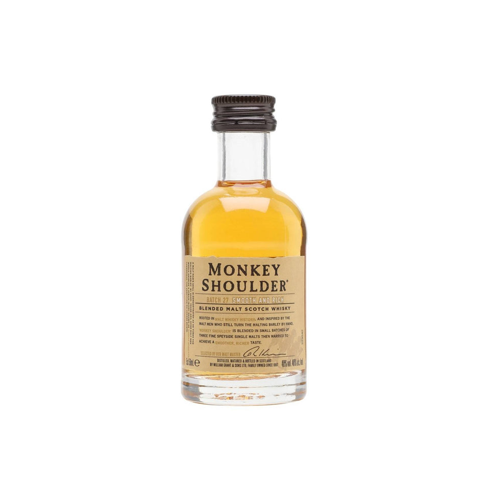 Monkey Shoulder 40% Blended Malt Scotch Whisky 5cl xx