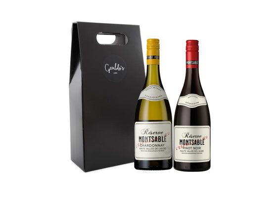 Montsable Pinot Noir & Chardonnay Wine Gift Pack