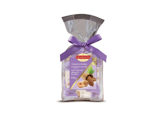 Quaranta Soft Nougat Ribbon Gift Bags - Various Flavours