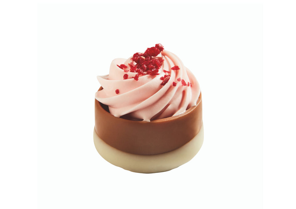 Raspberry Cupcake Ganache