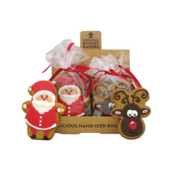 Iced Gingerbread Christmas Biscuits