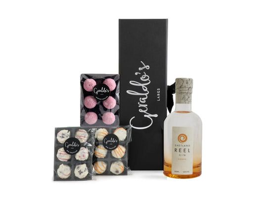 Shetland Gin and Chocolates Gift Hamper