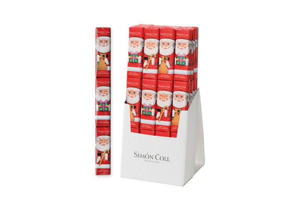 Santa 3 Mini Chocolate Bars Strip