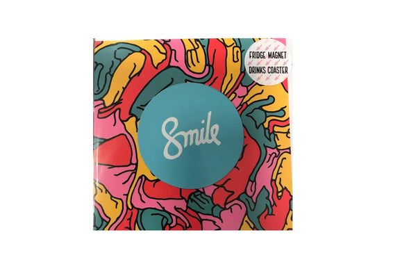 Smile Greetings Card (with magnet)