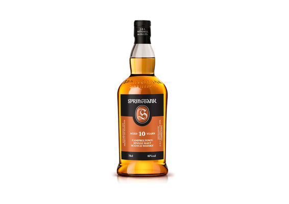 Springbank 10 Year Old Whisky Bottle