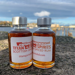 Titan Scottish Spiced Rum 5cl - Award Winning Scottish Rum