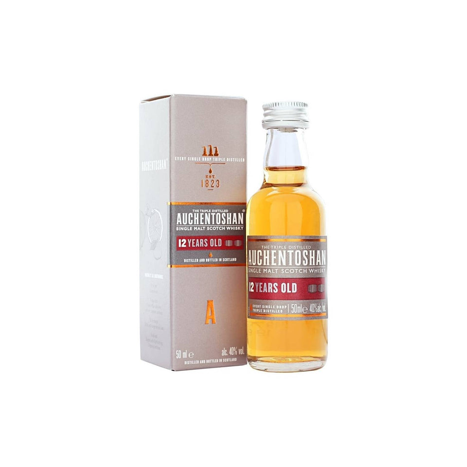 Auchentoshan 12 Year Old 40% Single Malt Scotch Whisky 5cl xx