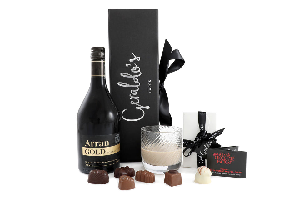 Arran Gold and Arran Chocolates Gift Hamper - AGAC xx